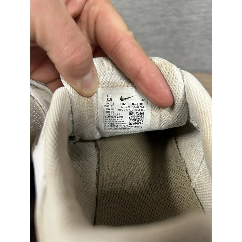 Nike Air Max SC White Sanddrift Khaki Men's 8.5 Sneakers HM6136-100